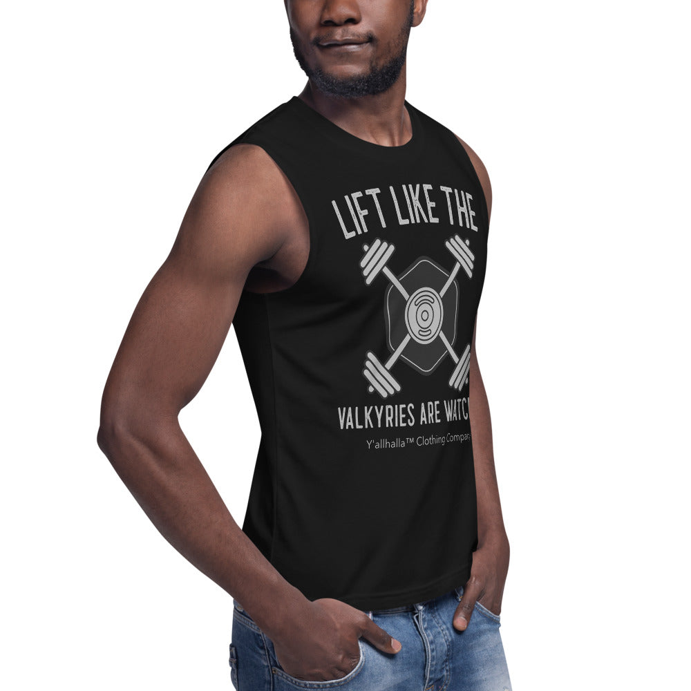 Lift like the valkyries are watching tank