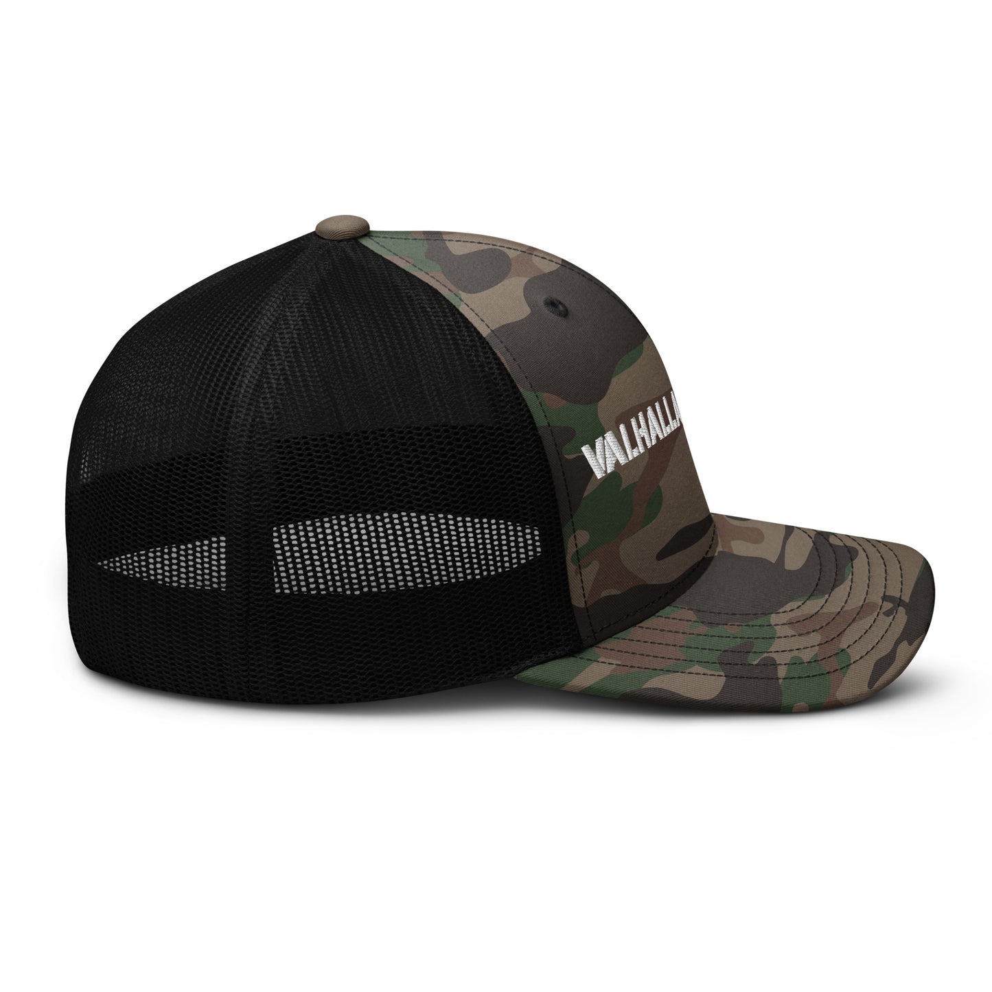 Valhalla Can Wait trucker hat