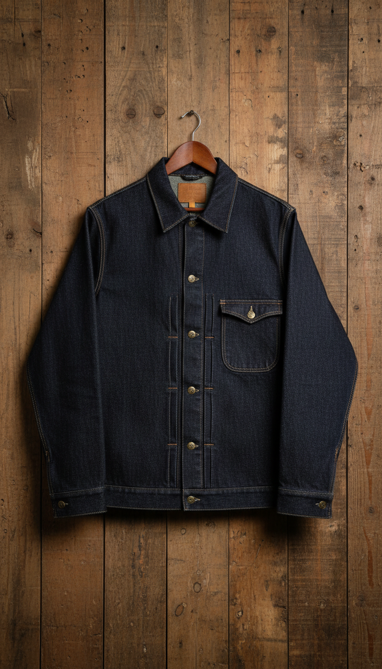 Selvedge Denim Work Jacket