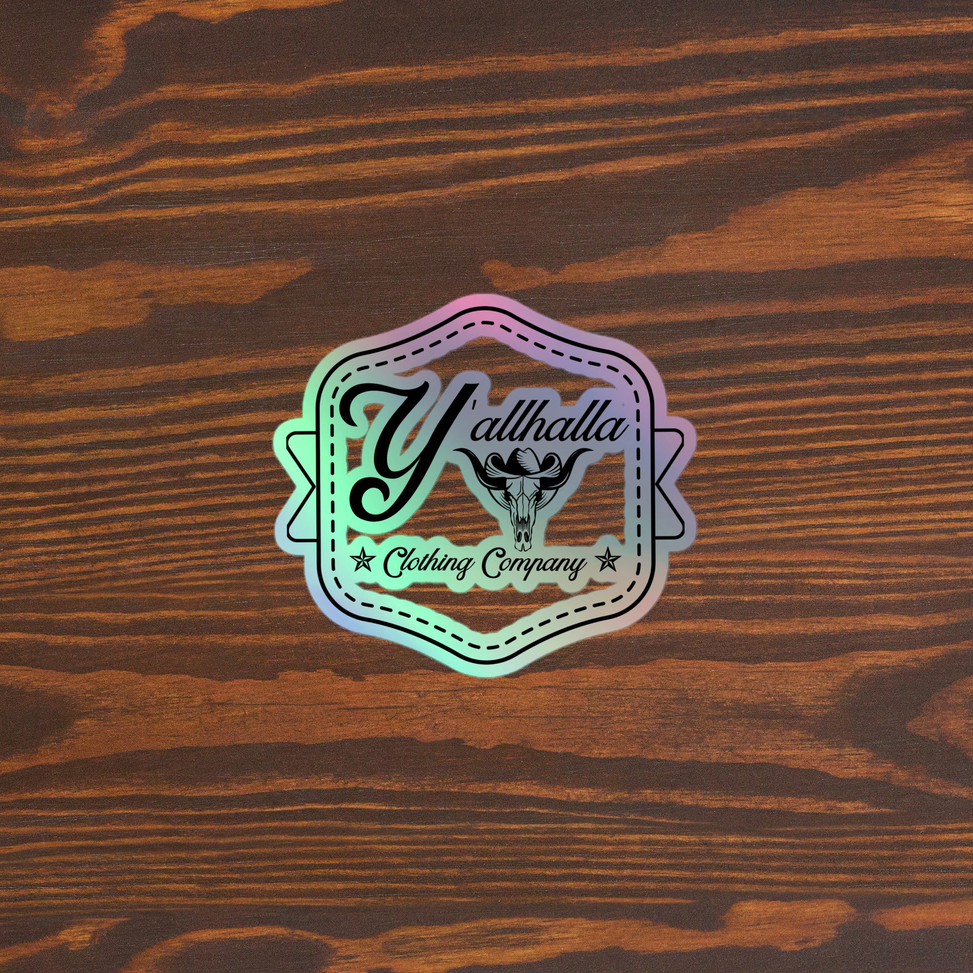 Y'allhalla sticker
