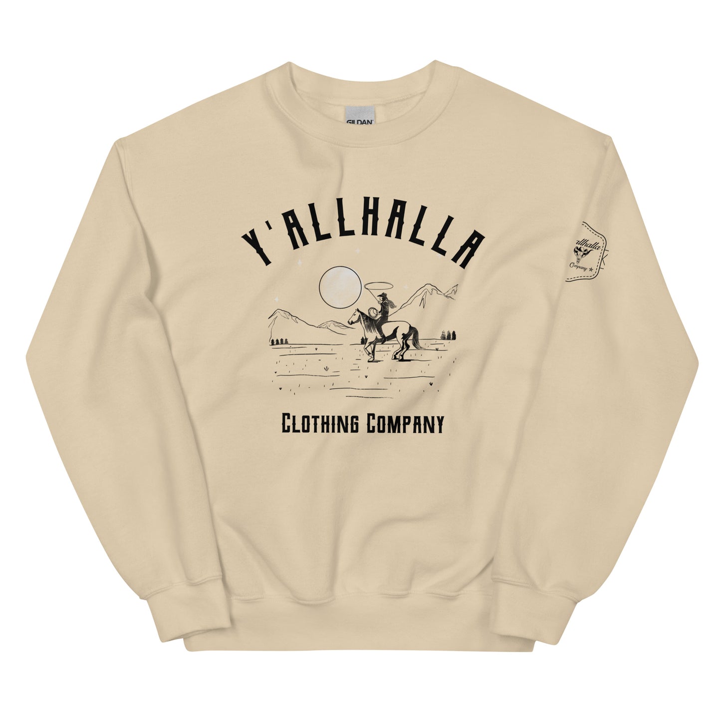 Y'allhalla crewneck