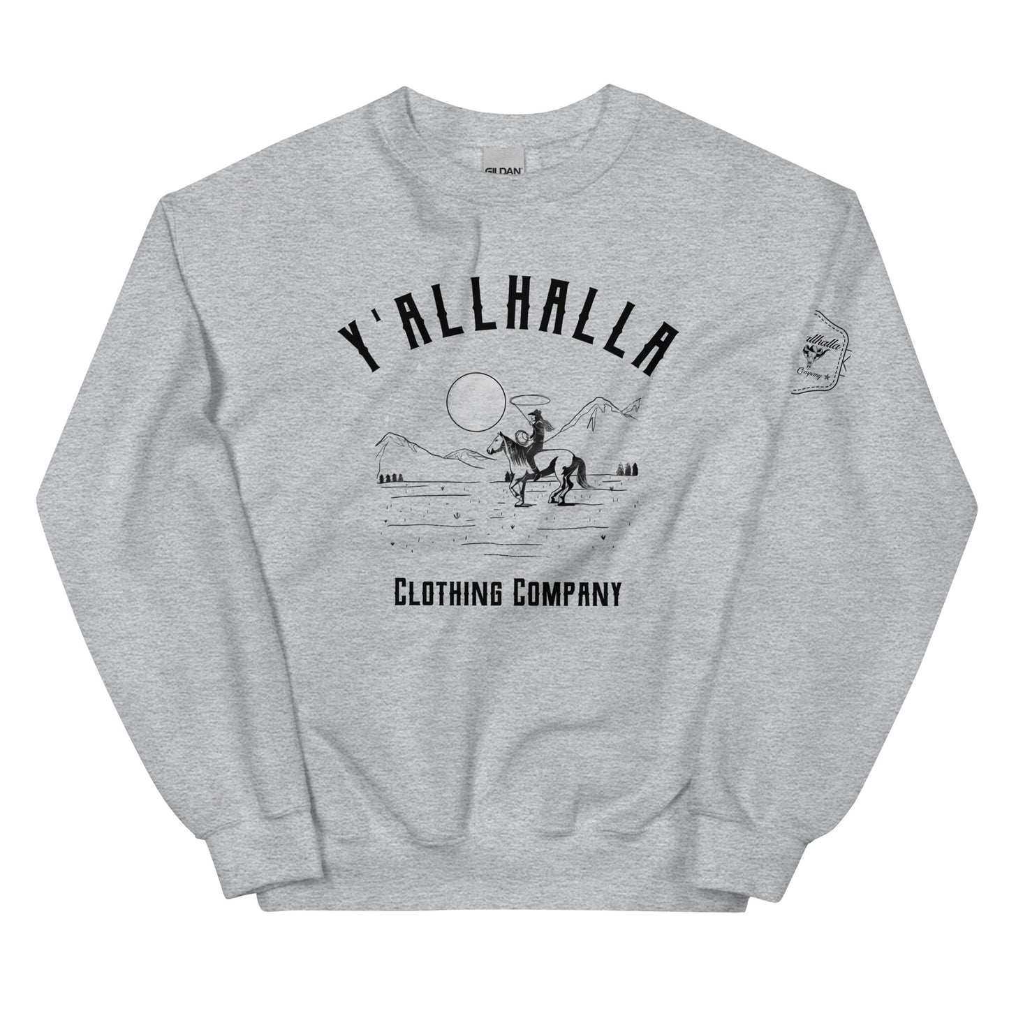 Y'allhalla crewneck