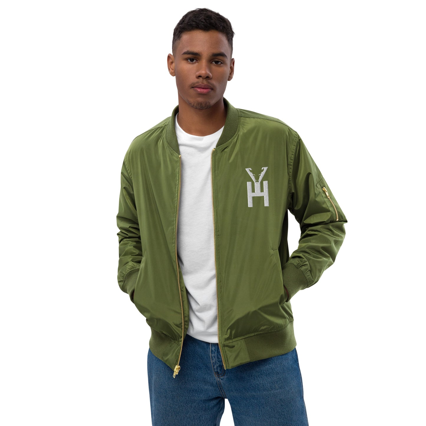 Y'allhalla Cattle bomber jacket