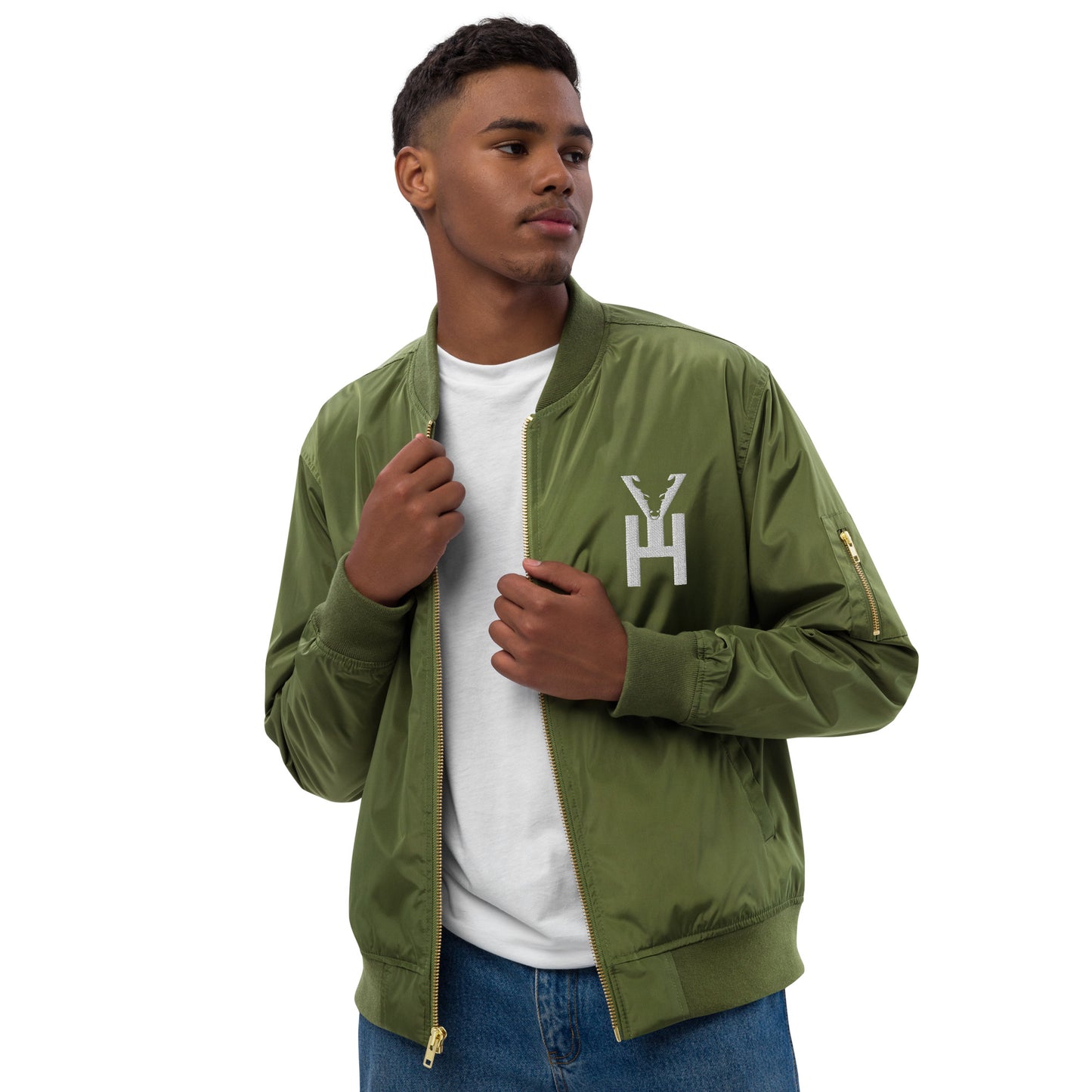 Y'allhalla Cattle bomber jacket