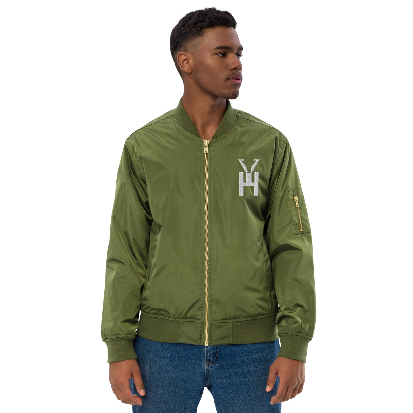 Y'allhalla Cattle bomber jacket