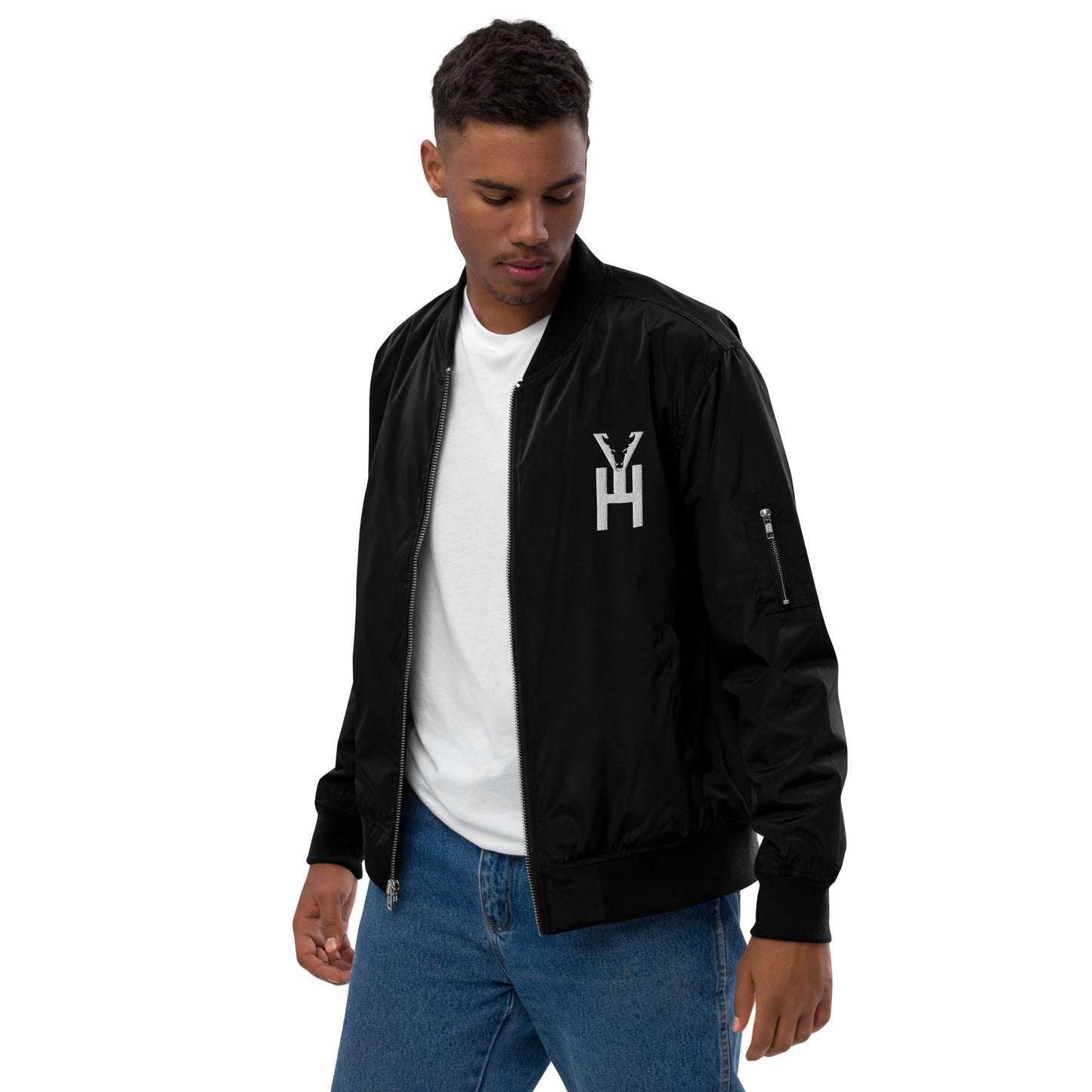 Y'allhalla Cattle bomber jacket