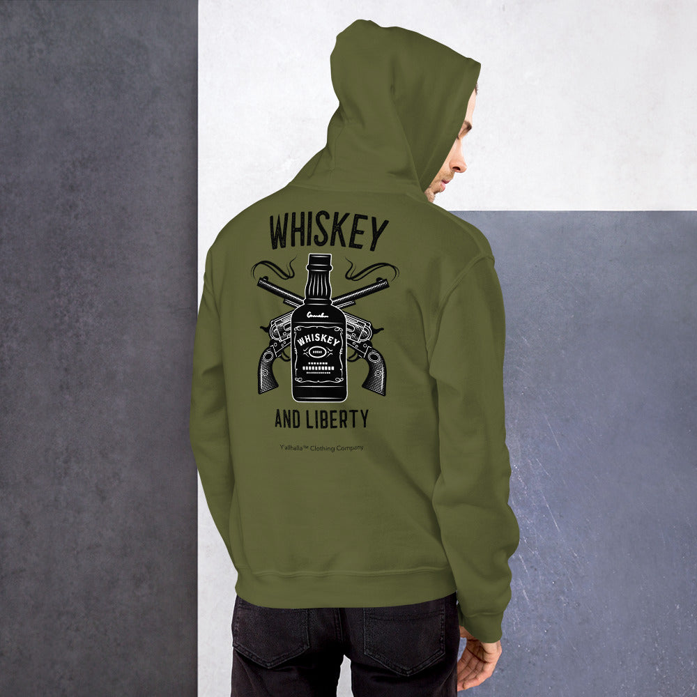 Whiskey and liberty Hoodie