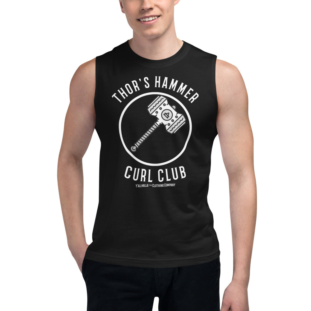 Thors hammer curl club sleeveless