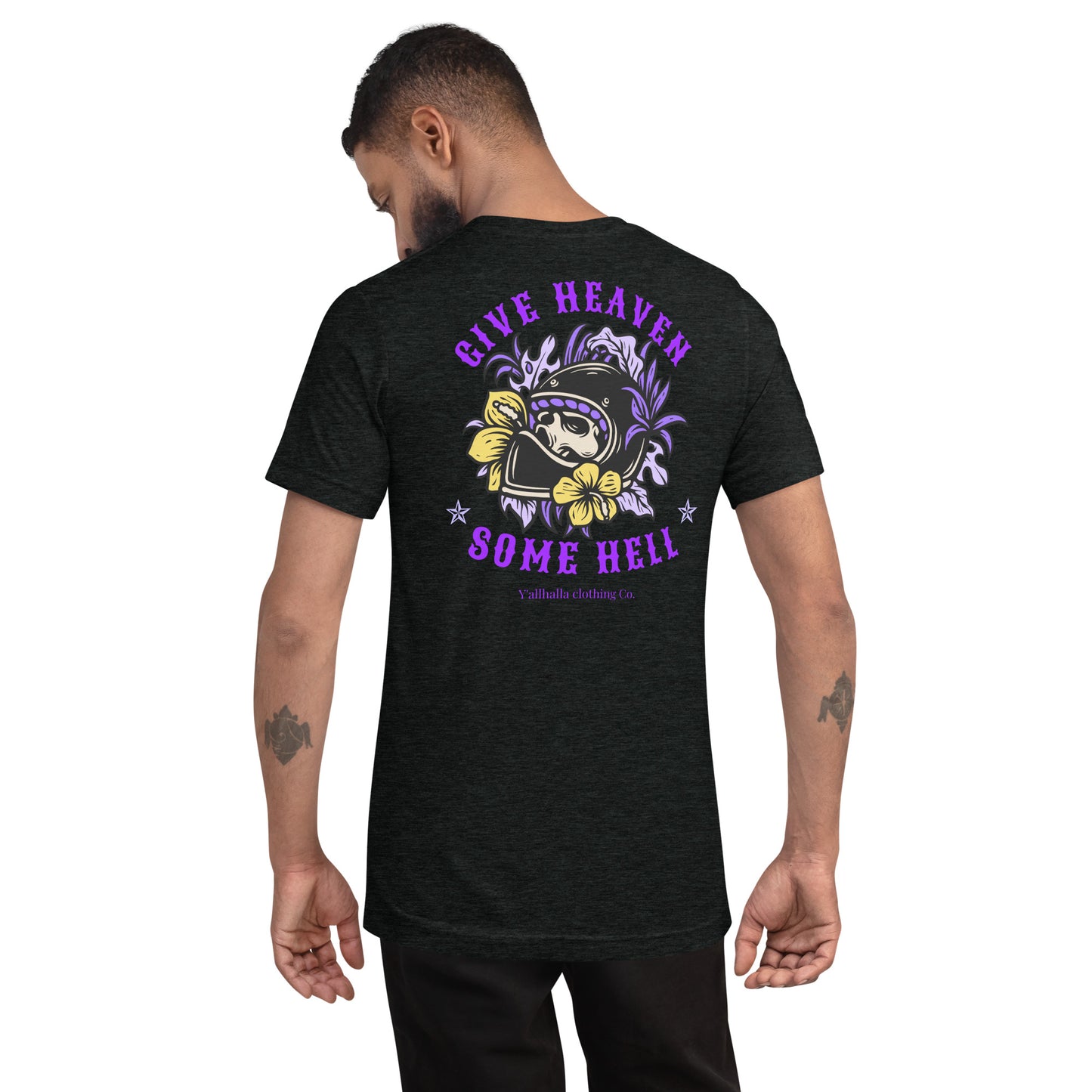 Give heaven some hell tribute t-shirt