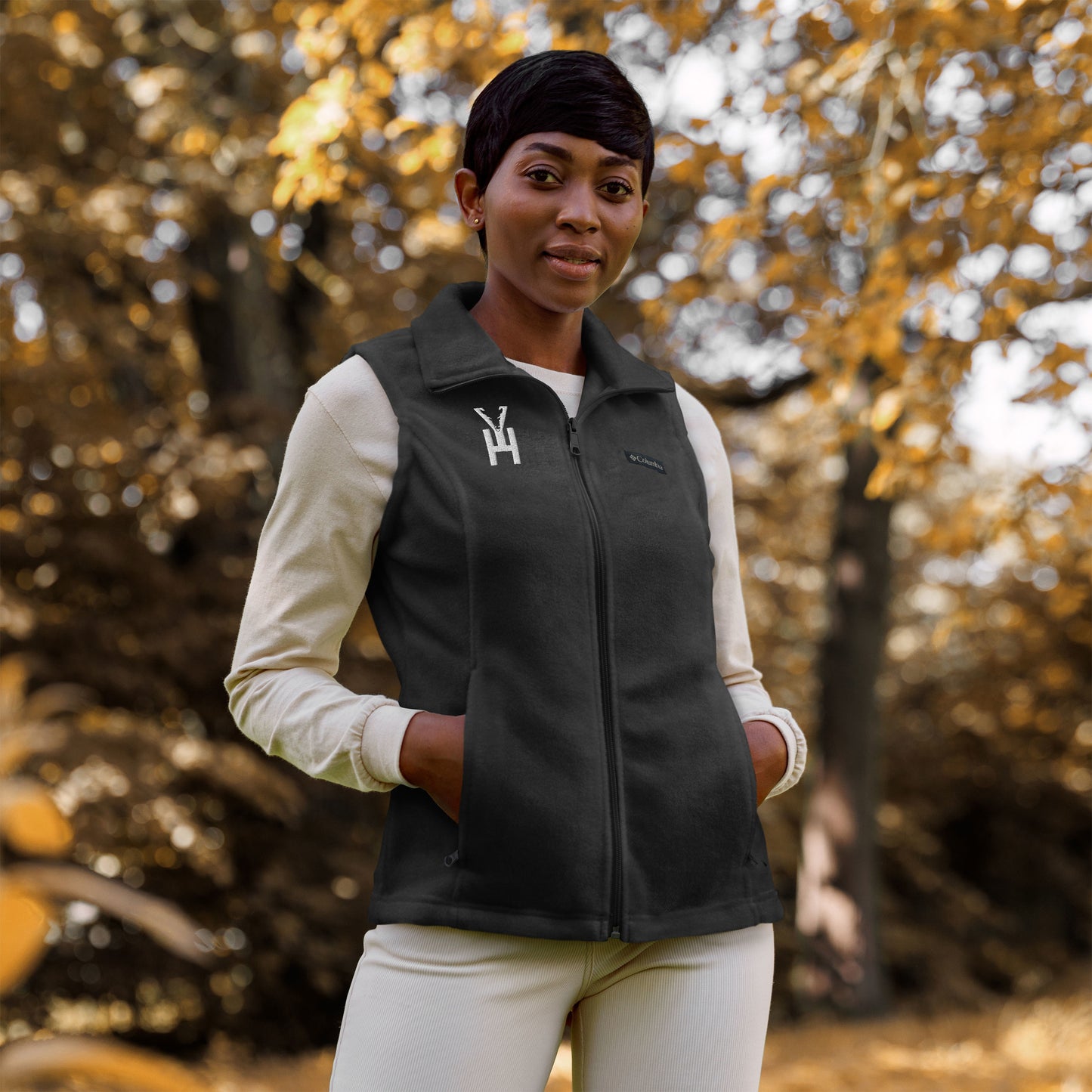 Women’s Y'allhalla fleece vest