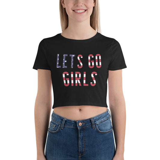 Lets Go Girls Crop Tee