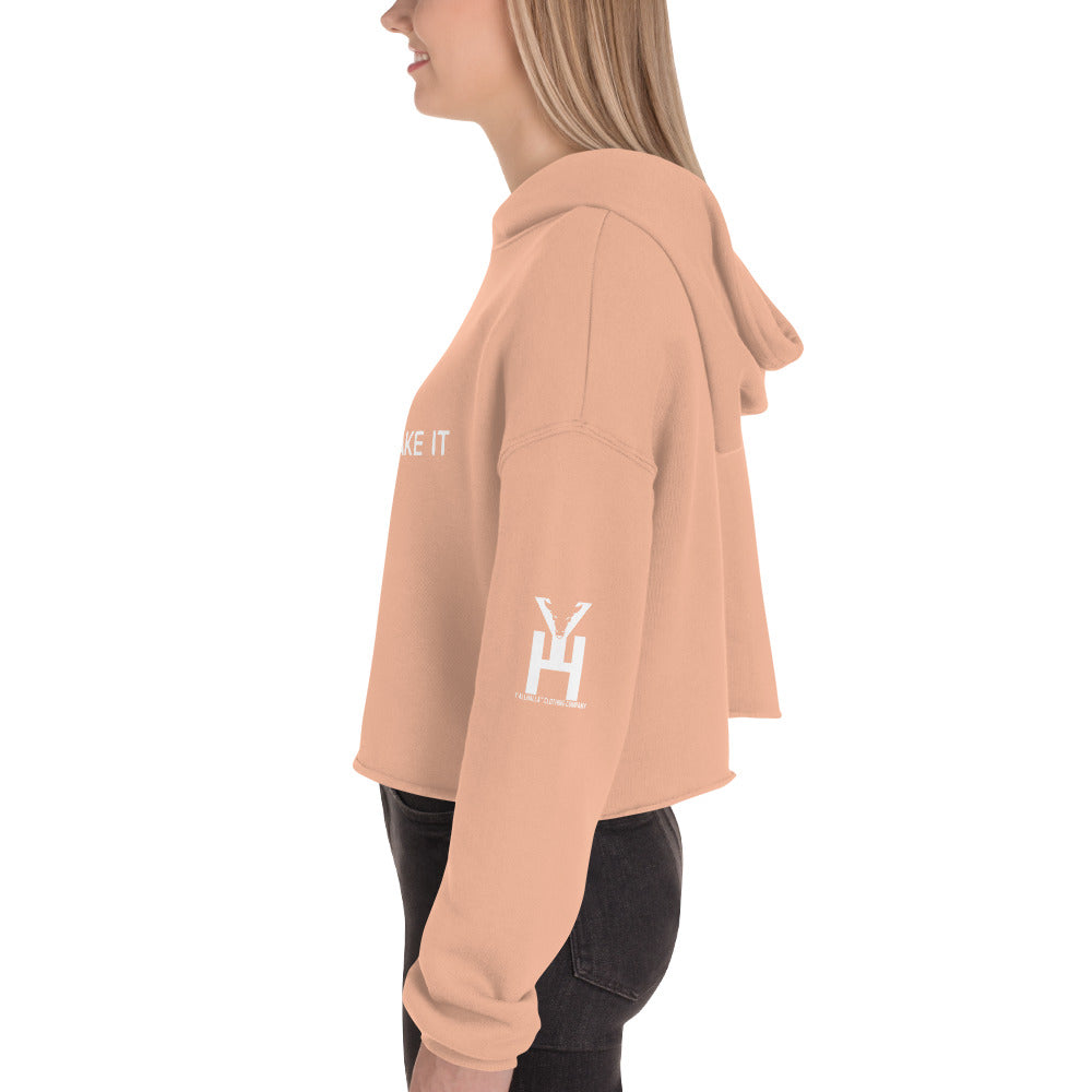 Pronouns Crop Hoodie