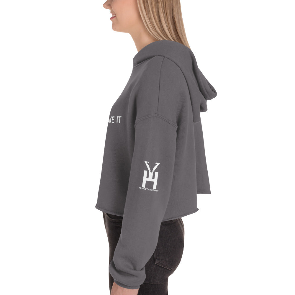 Pronouns Crop Hoodie